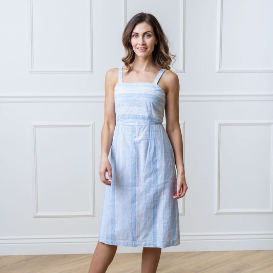 Women's Linen Sheath Dress