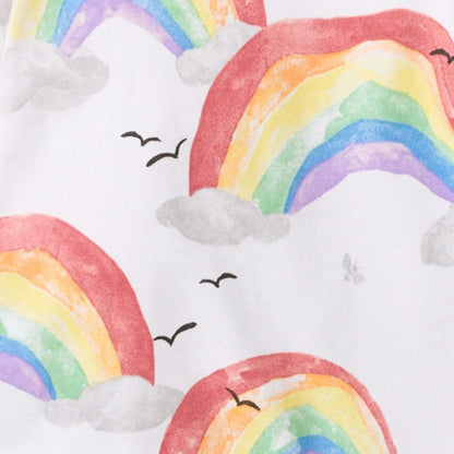 Happy Rainbow Organic Toddler & Kid PJ Set