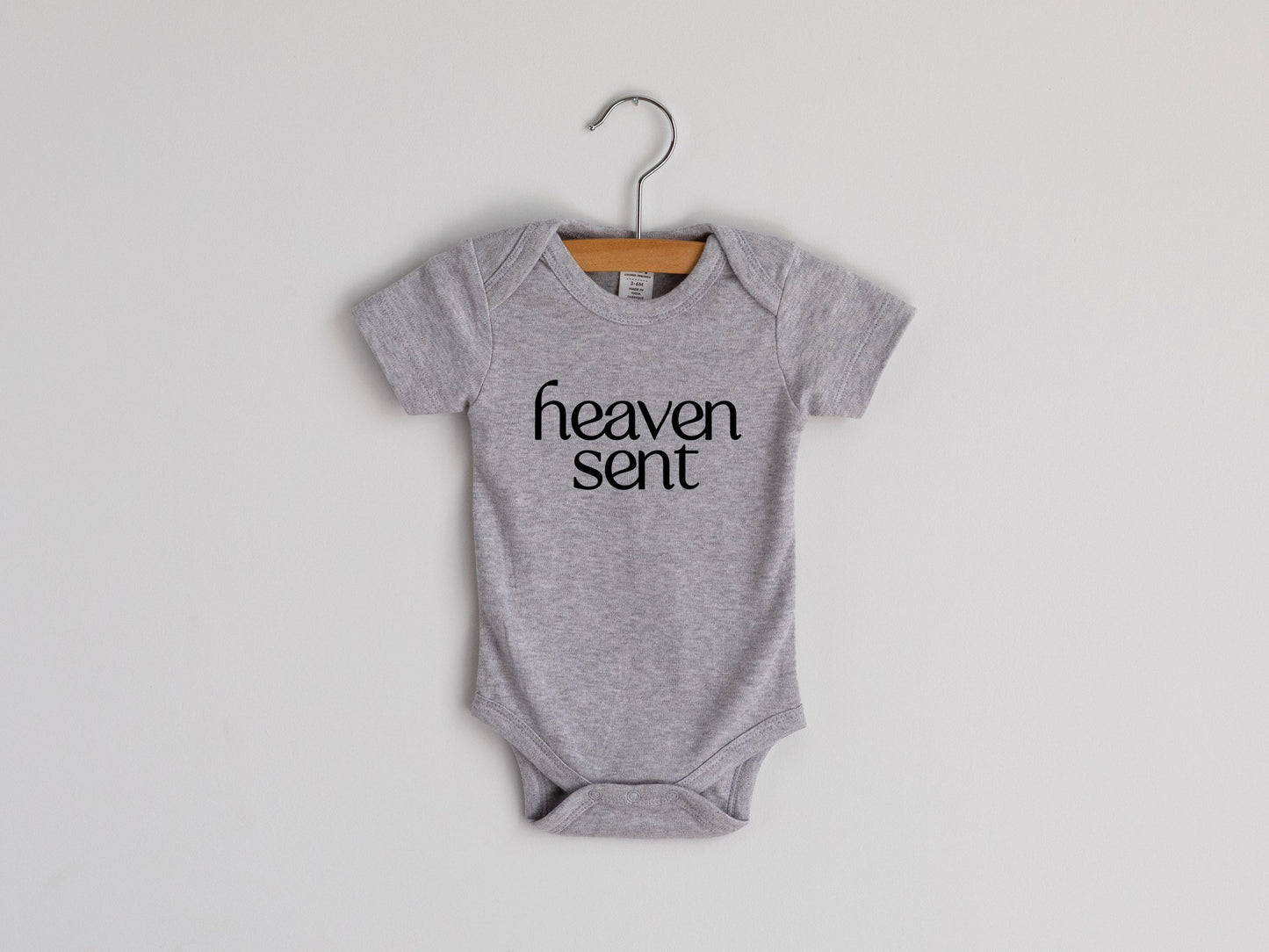 Heaven Sent Organic Baby Bodysuit