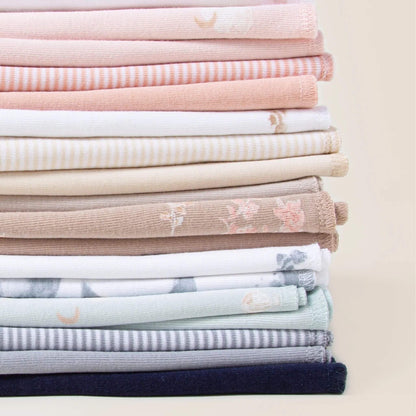Hello Moon Organic Cotton Burp Cloths -  5 Pack