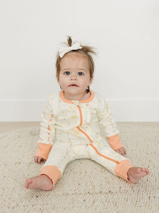 Organic Baby Romper - Boho Floral