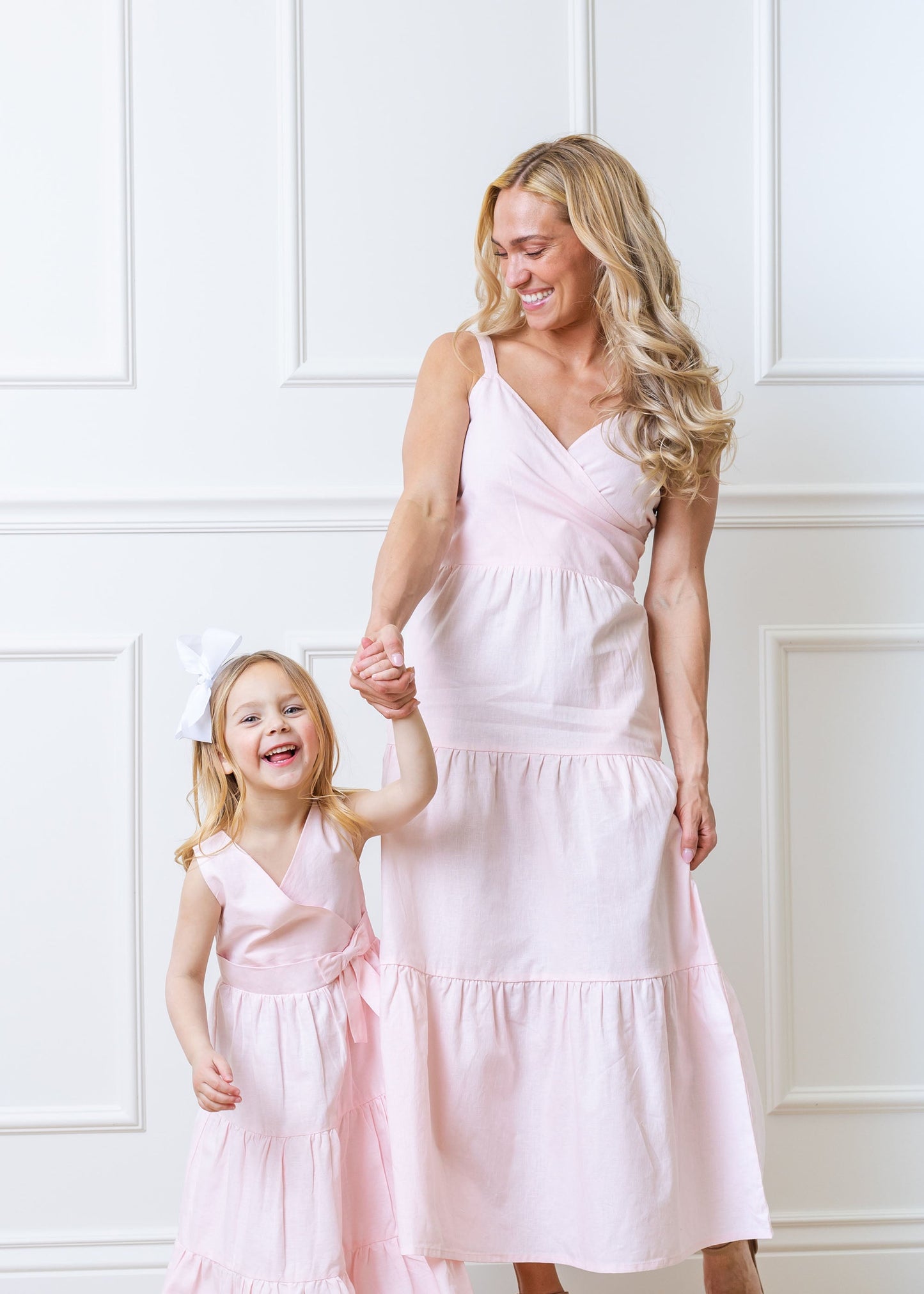 Women's Tiered Wrap Dress