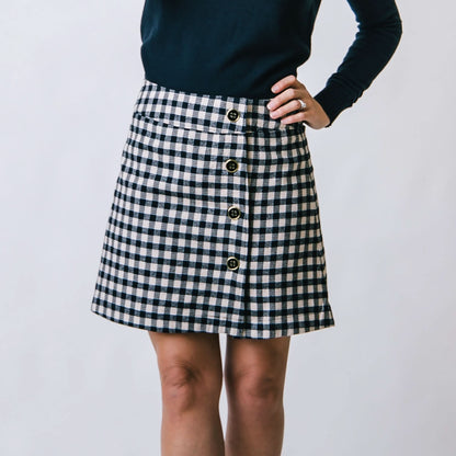 Women's Flannel Mini Skirt