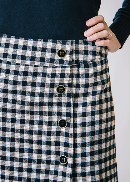 Women's Flannel Mini Skirt