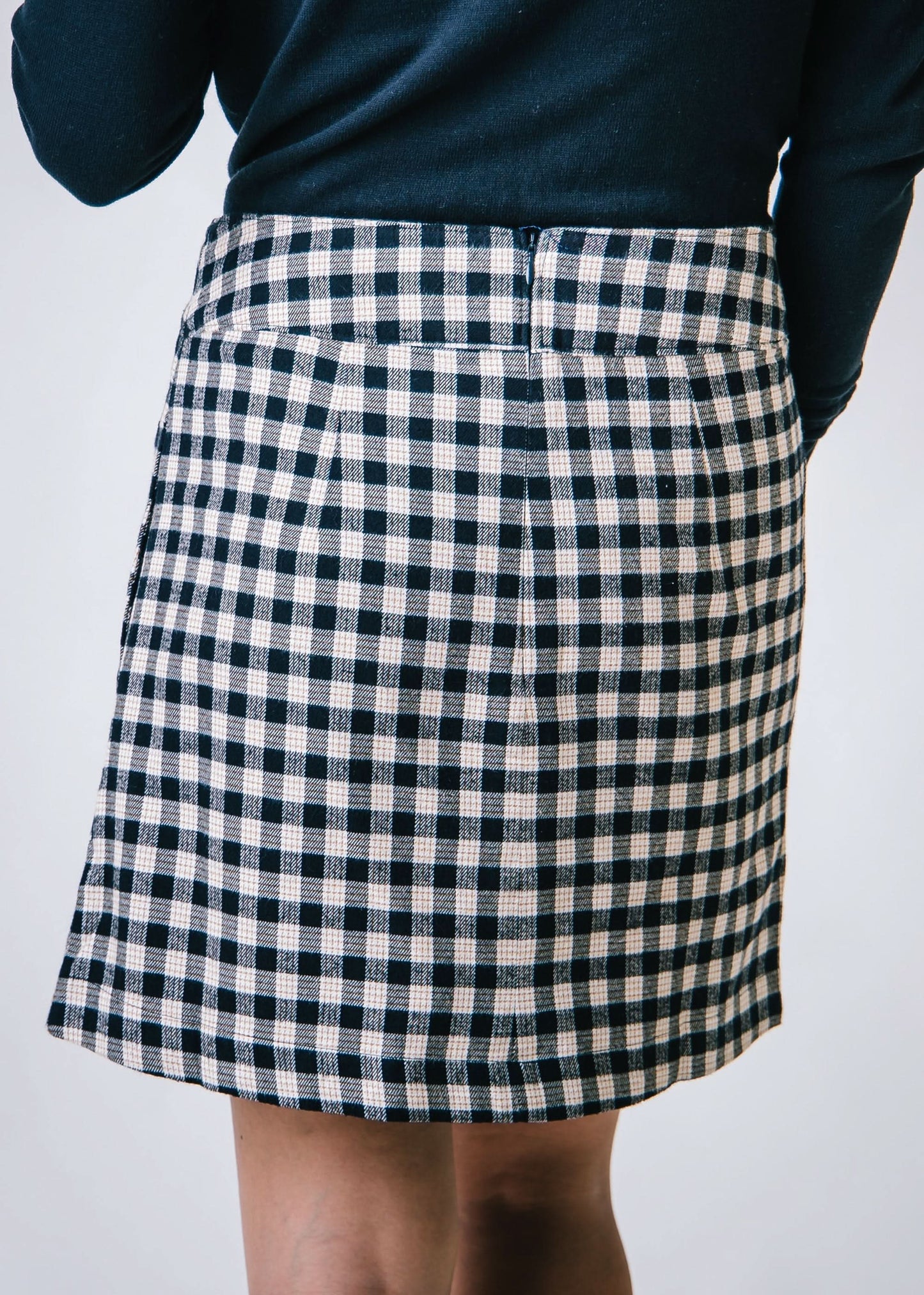 Women's Flannel Mini Skirt