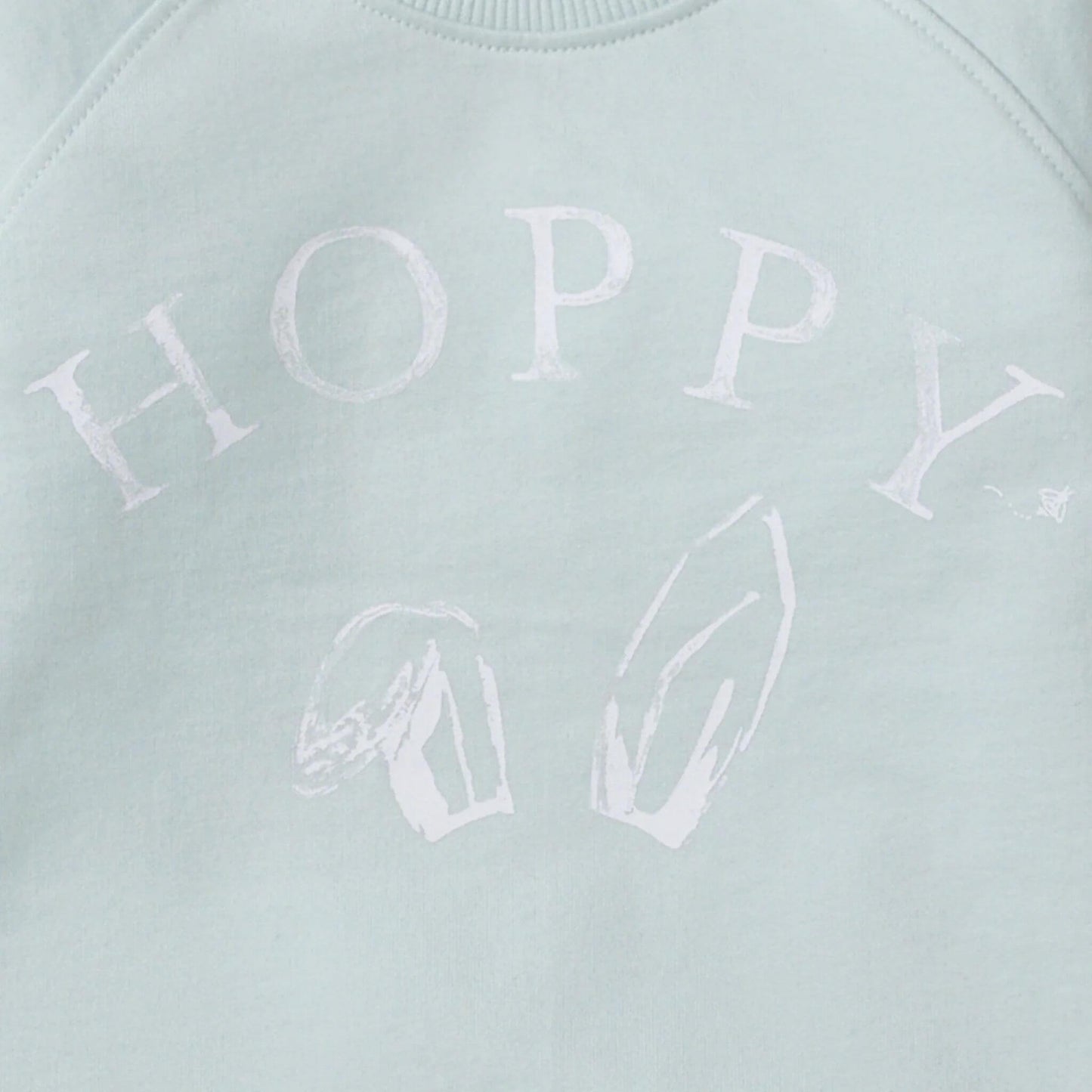 Hoppy Blue Organic Baby & Toddler Sweatshirt