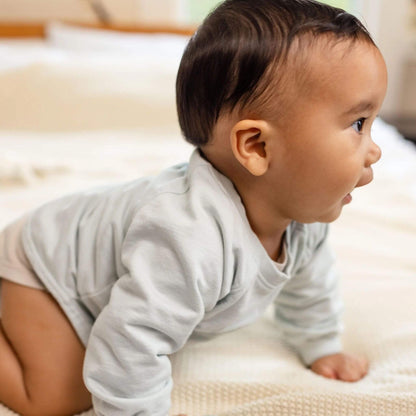 Hoppy Blue Organic Baby & Toddler Sweatshirt