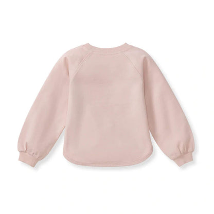 Hoppy Pink Organic Baby & Toddler Sweatshirt