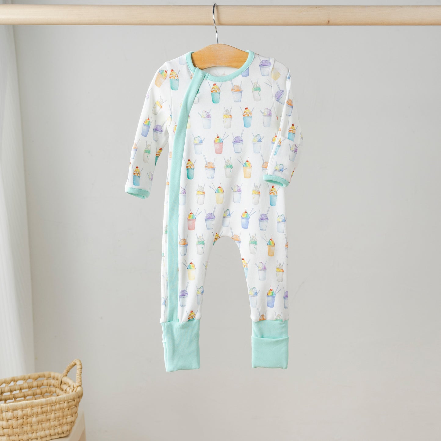 Baby & Toddler Organic Cotton Snoball Pajamas