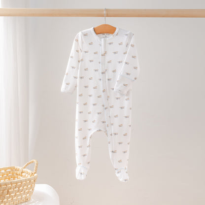 Just Plane Cute Organic Cotton Baby Sleeper