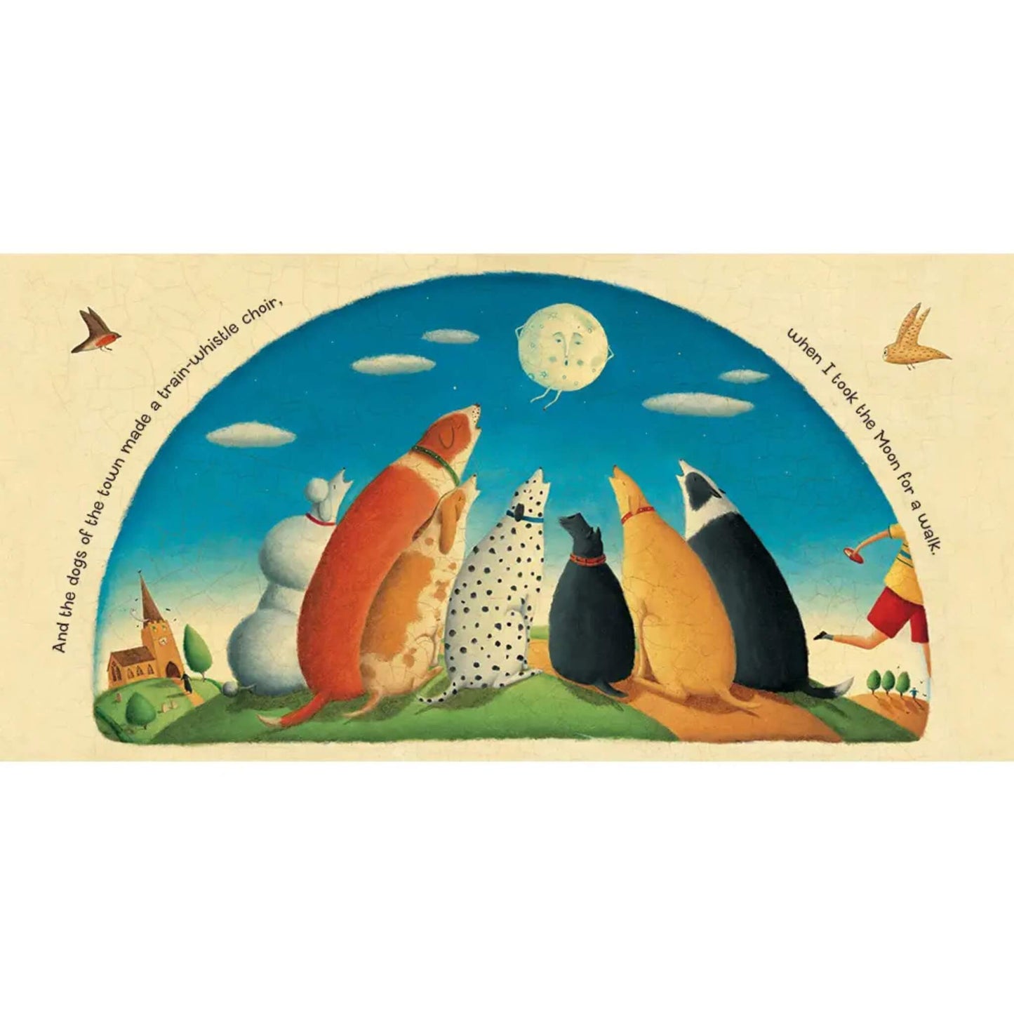 I Took the Moon for a Walk (Baby & Toddler Paperback Book)