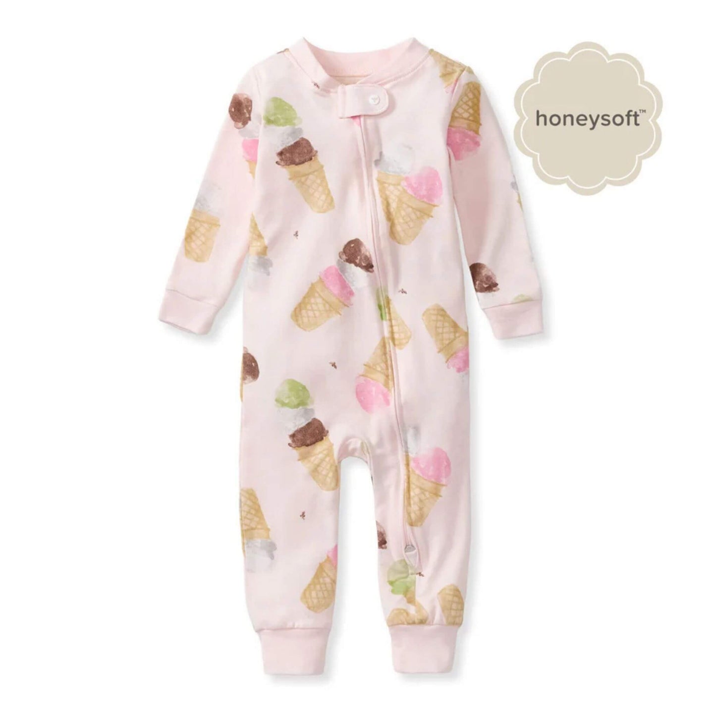 Ice Cream Cone Honeysoft™ Lyocell Footless Baby Sleeper