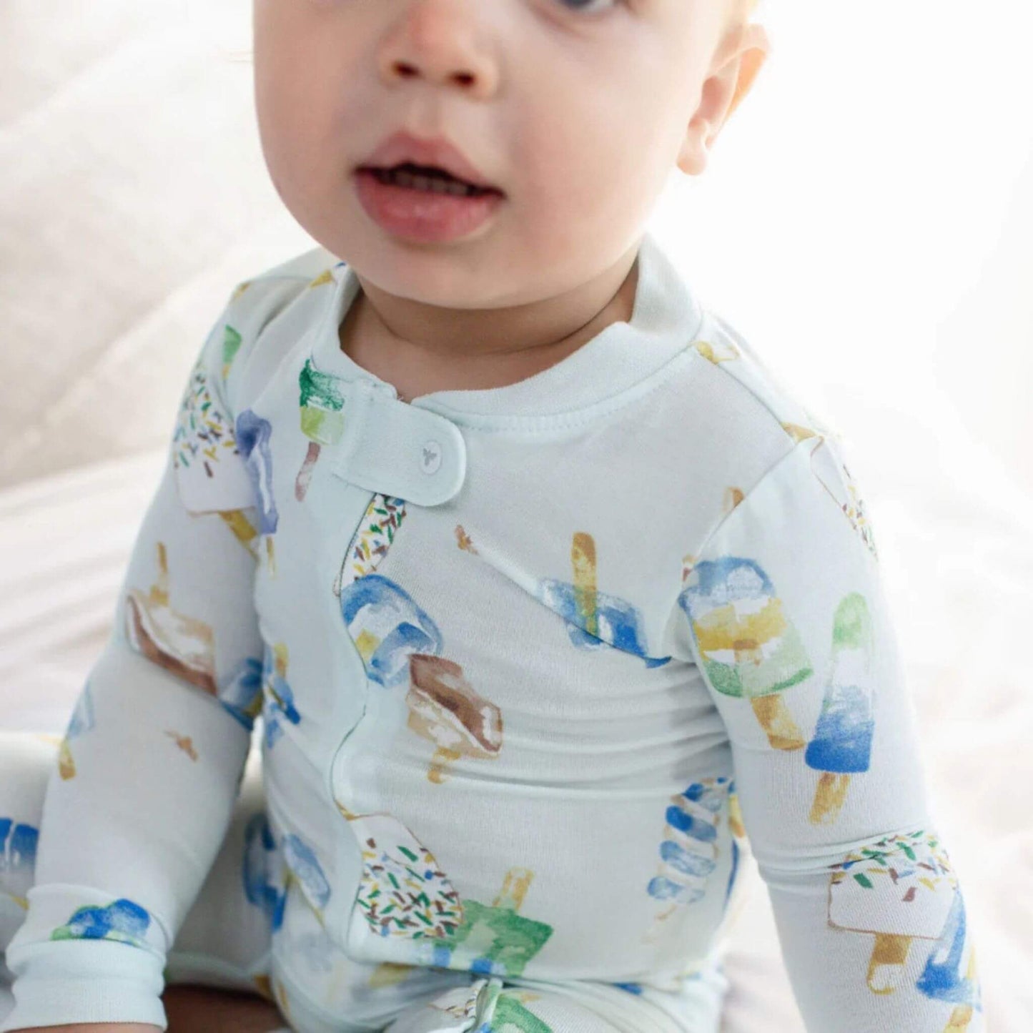 Ice Pop Party Honeysoft™ Lyocell Footless Baby Sleeper