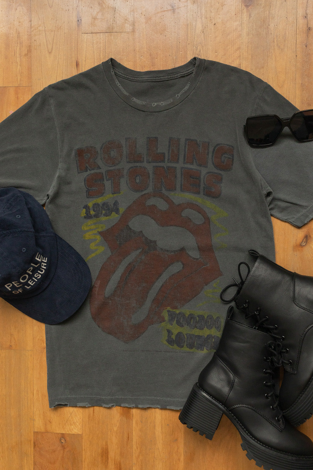 Organic Rolling Stones Voodoo Sunkissed Tee