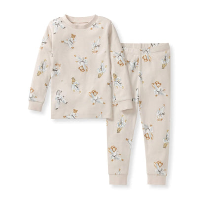 Karate Creatures Organic Toddler & Kid Pajamas - Rain Cloud