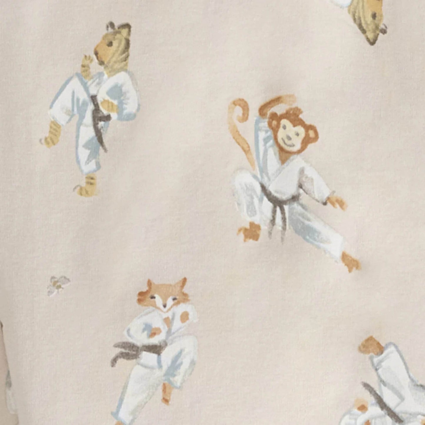Karate Creatures Organic Toddler & Kid Pajamas - Rain Cloud