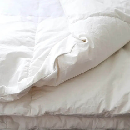 Kids Down Duvet Insert Comforter with Organic Cotton Fabric