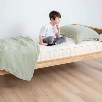 Kids Organic Cotton Breathable Muslin Duvet Cover & Sham Set