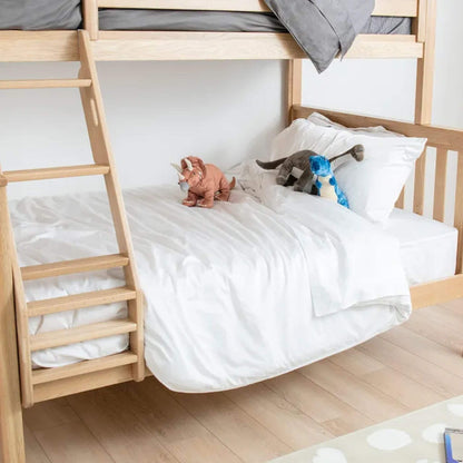 Kids Organic Cotton Sateen Duvet Cover & Sham Set