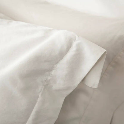 Kids Organic Cotton Sateen Duvet Cover & Sham Set