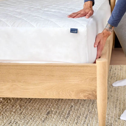 Kids Organic Quilted Mattress Protector Pad - Waterproof