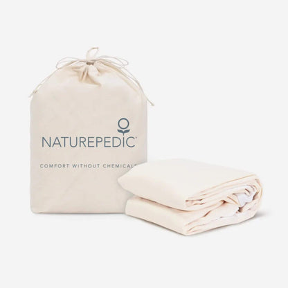 Kids Organic Quilted Mattress Protector Pad - Waterproof