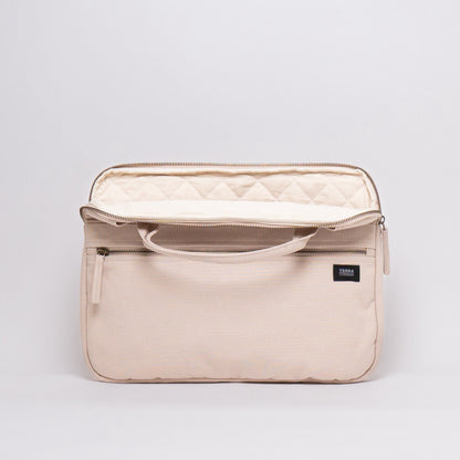 Organic Cotton Hasta Laptop Sleeve with Handles