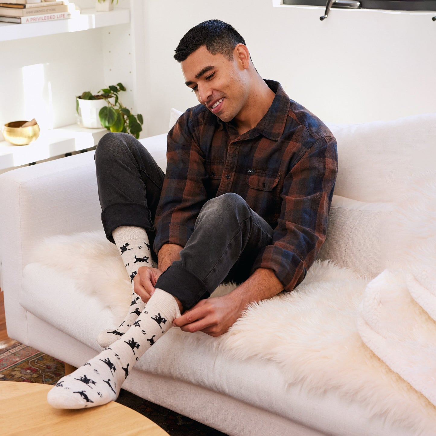 Save Cats Adult Socks Gift Box