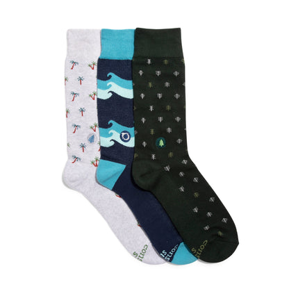 Adult Socks Protect the Planet Gift Box