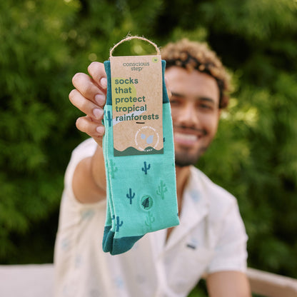 Adult Socks That Protect Tropical Rainforests