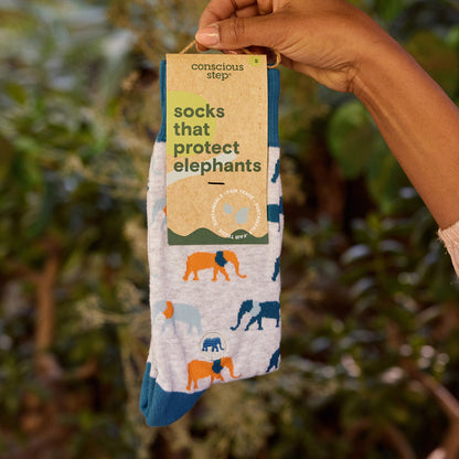 Adult Socks that Protect Elephants