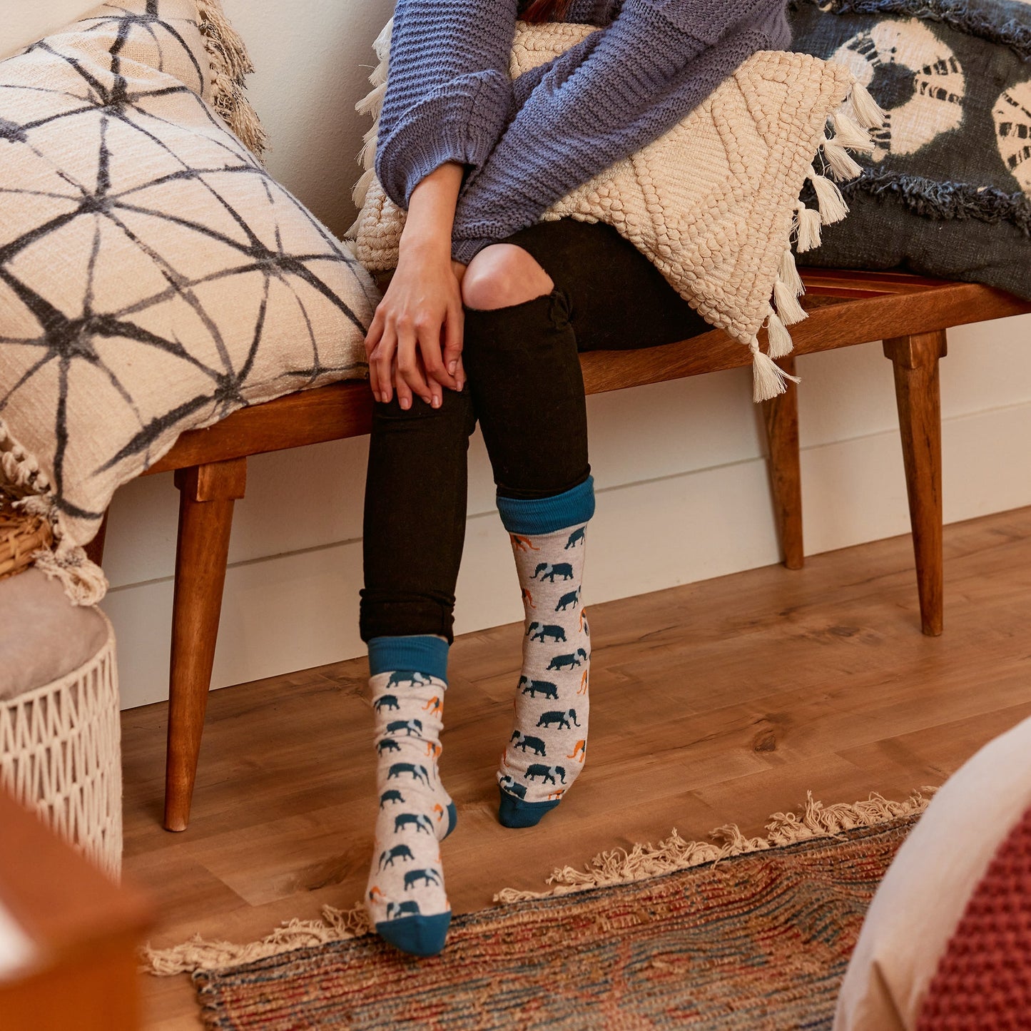 Adult Socks that Protect Elephants
