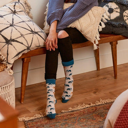 Adult Socks that Protect Elephants