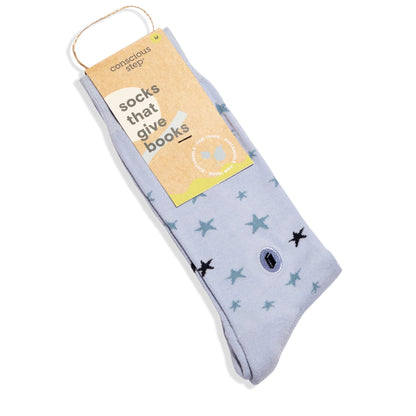 Adult Socks that Give Books