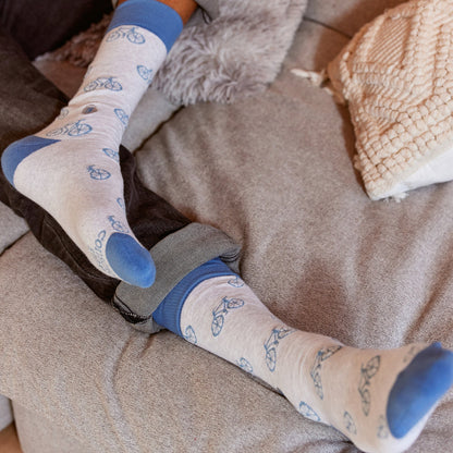 Adult Socks that Give Books