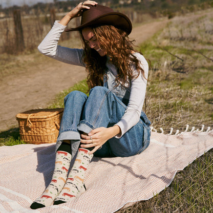 Adult Socks that Save Cows