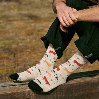 Adult Socks that Save Cows