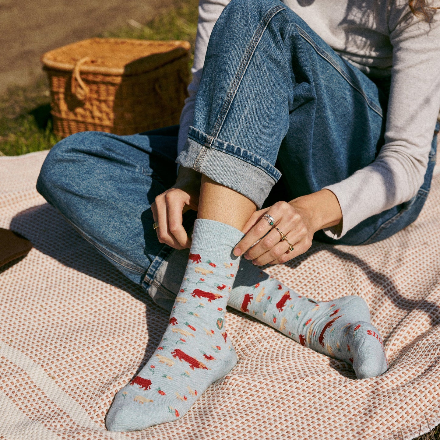 Adult Socks that Save Farm Animals