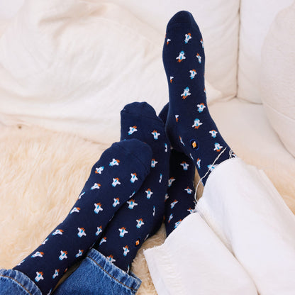 Adult Socks that Support Space Exploration