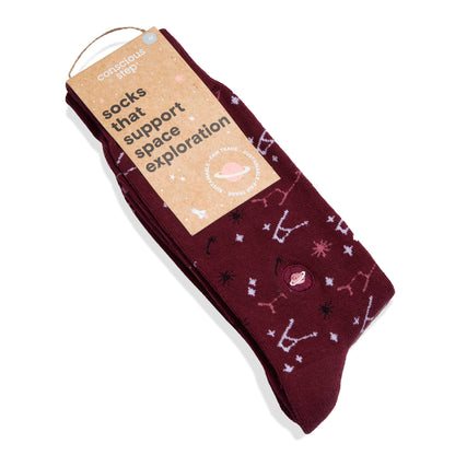 Adult Socks that Support Space Exploration