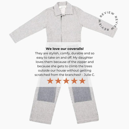 Mac Coverall – Organic Kids’ Jumpsuit