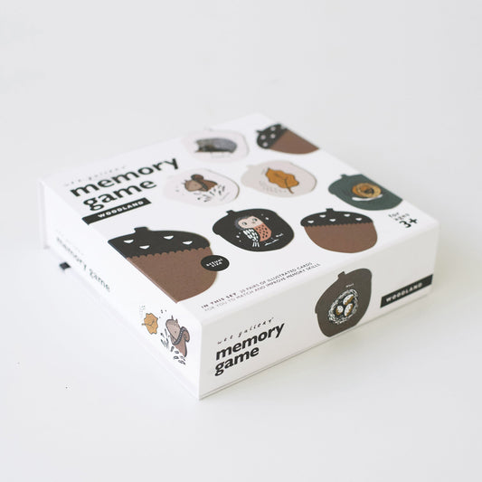 Memory Game for Toddlers - Woodland