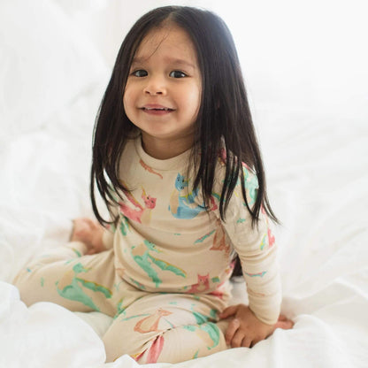 Mystical Dragons Organic Toddler & Kid PJ Set