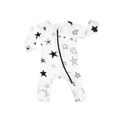 Organic Footed Baby Sleeper - Stars