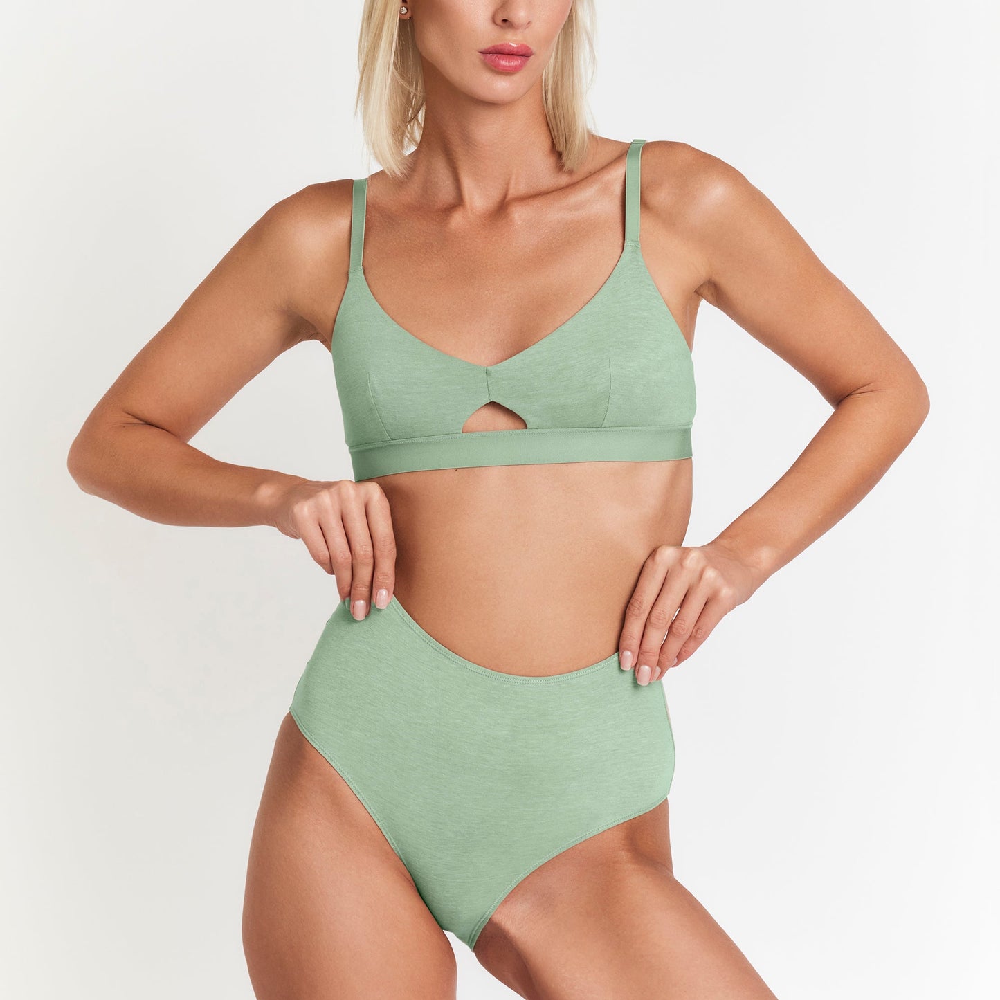 High-Rise Brief - Matcha