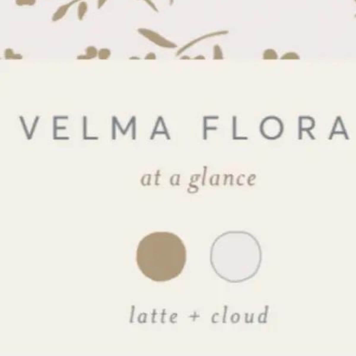 Organic Linen Alani Baby Bubble Overalls - Floral Latte