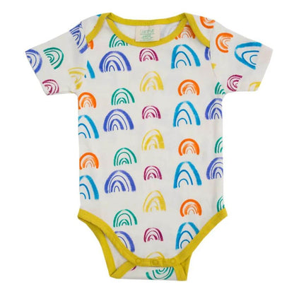 Organic Baby Bodysuit - Rainbow