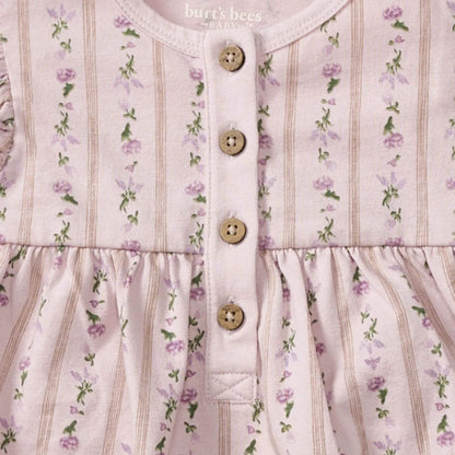 Organic Baby Farmhouse Floral Jumpsuit