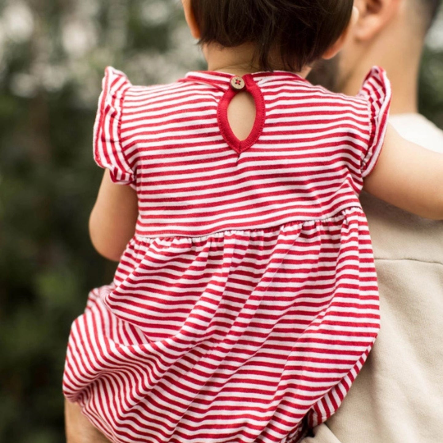 Organic Baby Girl Rocket Pop Rompers - 2 Pack Set