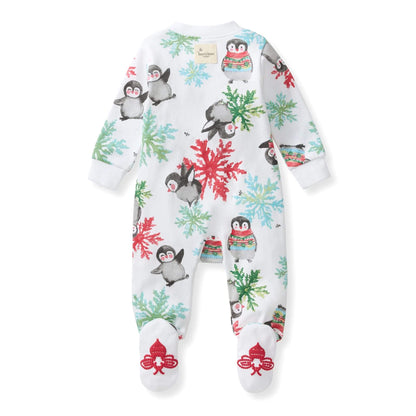 Organic Baby Sleep & Play - Cozy Penguins
